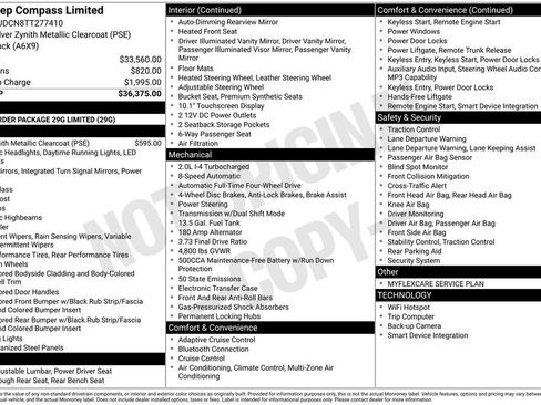 New 2026 Jeep Compass Limited AWD/4WD image 5