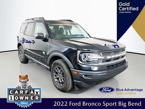 Certified 2022 Ford Bronco Sport Big Bend w/ Convenience Package AWD/4WD image 1