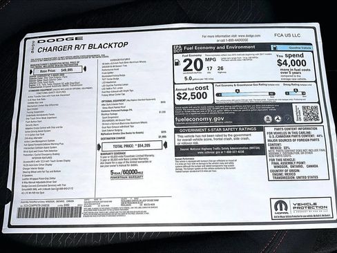 New 2026 Dodge Charger GT w/ Blacktop Package AWD/4WD image 33