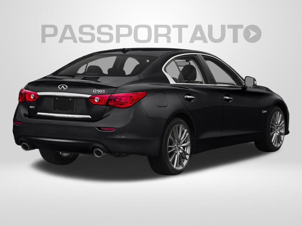 Used 2017 INFINITI Q50 Red Sport 400 RWD image 2