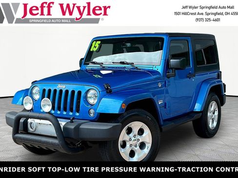 Used 2015 Jeep Wrangler Sahara w/ Connectivity Group AWD/4WD image 1
