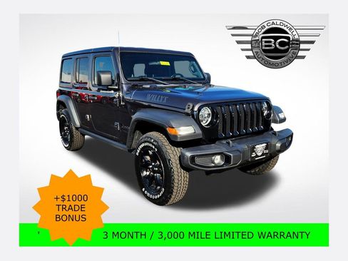 Used 2021 Jeep Wrangler Unlimited Sport image 1