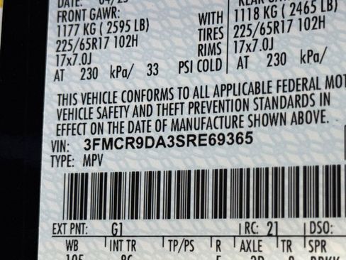 New 2025 Ford Bronco Sport Badlands w/ Badlands Tech Package image 33