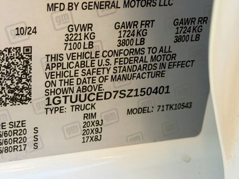 Used 2025 GMC Sierra 1500 Elevation w/ X31 Off-Road Package image 32