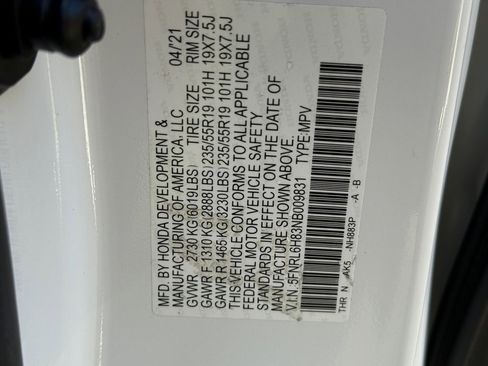 Used 2022 Honda Odyssey Touring image 31