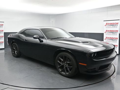 Used 2021 Dodge Challenger SXT w/ Blacktop Package RWD image 2