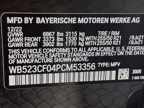 Certified 2023 BMW iX xDrive50 w/ Sport Package AWD/4WD image 16