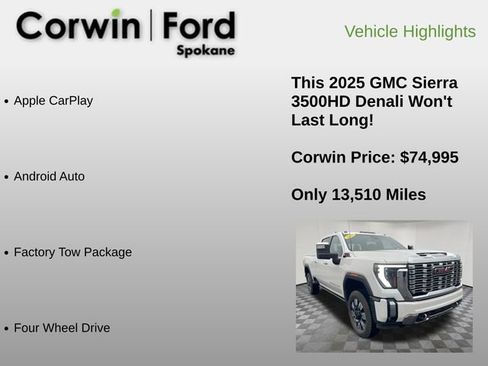Used 2025 GMC Sierra 3500 Denali image 12