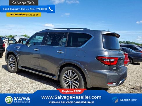 Used 2022 Nissan Armada SL w/ Captain's Chairs Package AWD/4WD image 3
