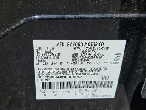 Used 2017 Ford Edge SEL w/ Equipment Group 201A AWD/4WD image 21