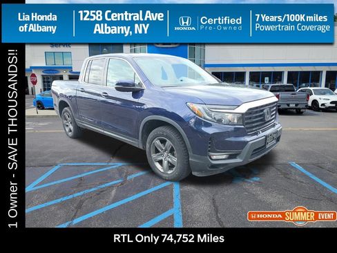 Certified 2023 Honda Ridgeline RTL image 1