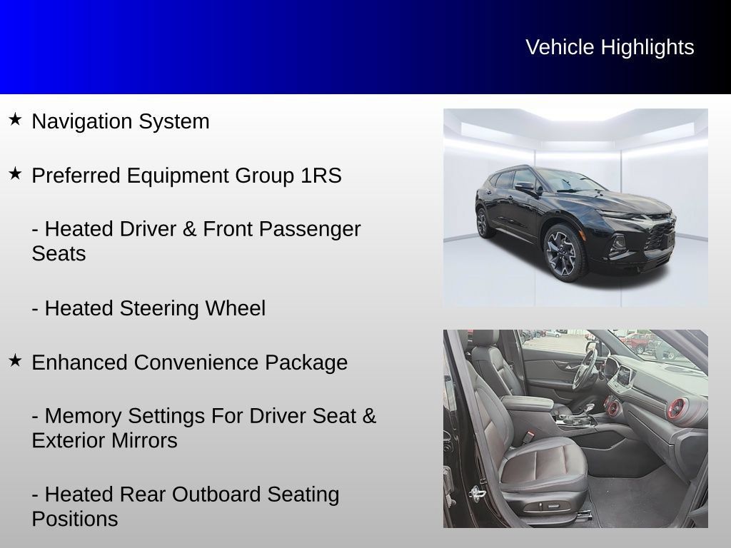 Used 2022 Chevrolet Blazer RS w/ Enhanced Convenience Package AWD/4WD image 12
