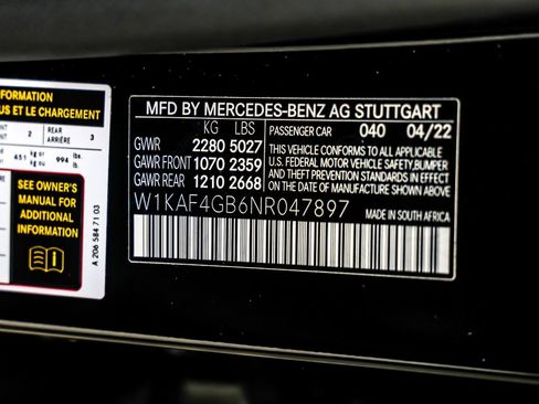 Certified 2022 Mercedes-Benz C 300 Sedan image 27