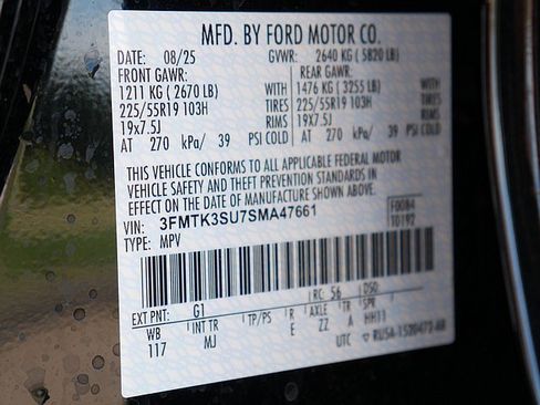 New 2025 Ford Mustang Mach-E Premium w/ Sport Appearance Package image 36