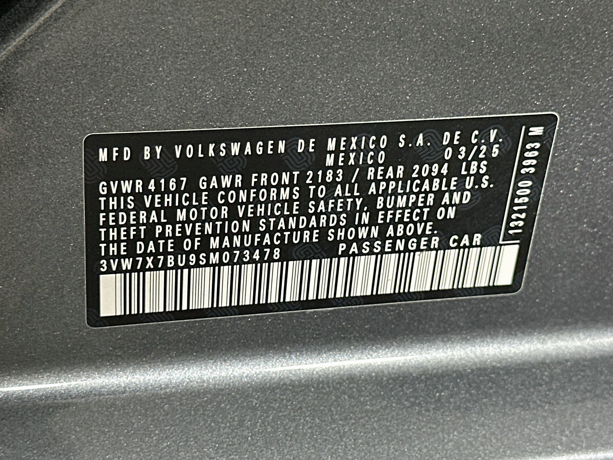 Used 2025 Volkswagen Jetta SE FWD image 12