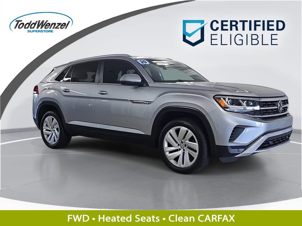 Used 2020 Volkswagen Atlas Cross Sport SE w/ Panoramic Sunroof Package FWD image 1