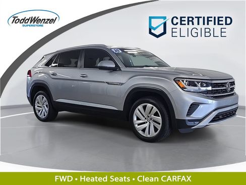 Used 2020 Volkswagen Atlas Cross Sport SE w/ Panoramic Sunroof Package FWD image 1