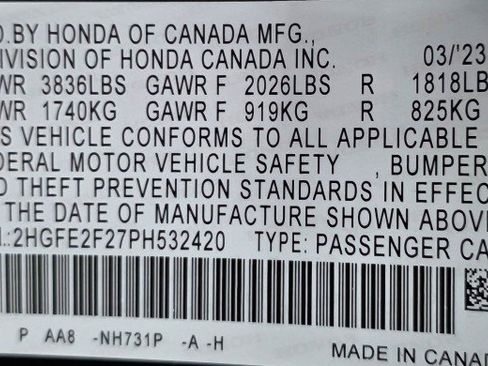 Used 2023 Honda Civic LX image 39
