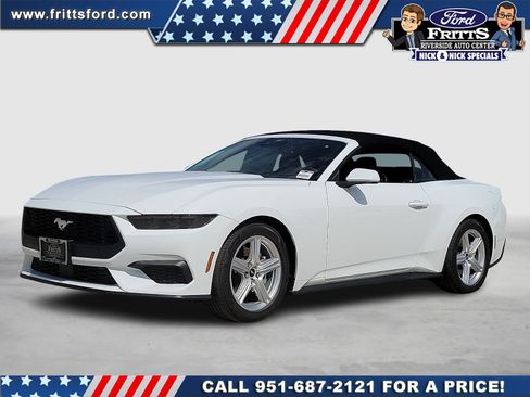 New 2026 Ford Mustang Convertible RWD image 1