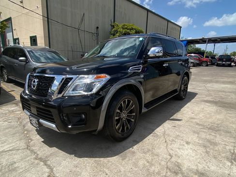 Used 2018 Nissan Armada Platinum w/ Captain Seat Package RWD image 3