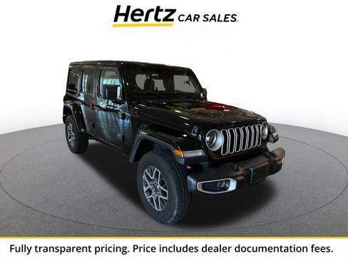 Used 2025 Jeep Wrangler Unlimited Sahara AWD/4WD image 1