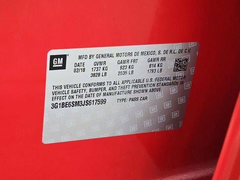 Used 2018 Chevrolet Cruze LT w/ Convenience Package image 33