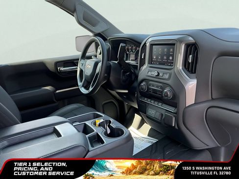 Used 2024 Chevrolet Silverado 1500 Custom w/ LPO, Dark Essentials Package AWD/4WD image 18