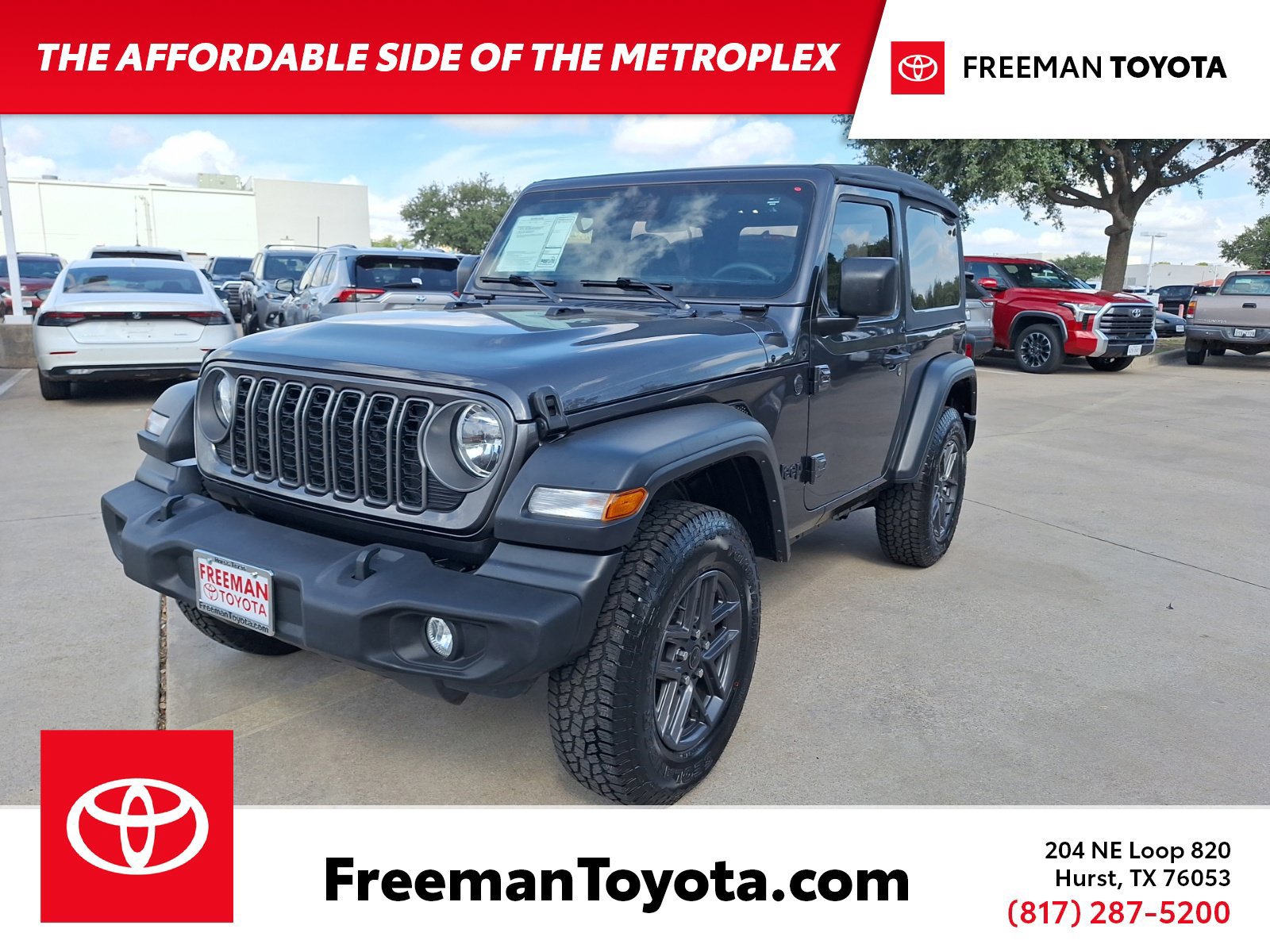 Used 2025 Jeep Wrangler Sport AWD/4WD image 1