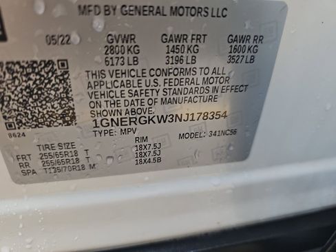 Used 2022 Chevrolet Traverse LT image 21