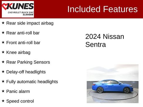 Used 2024 Nissan Sentra SV FWD image 3