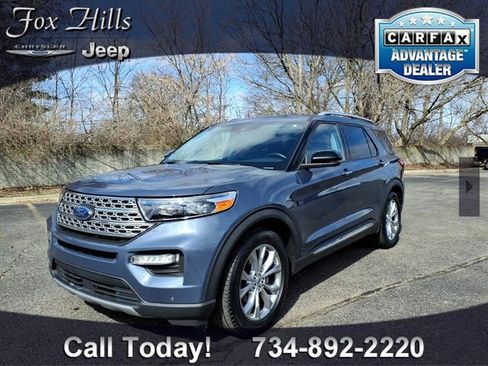 Used 2021 Ford Explorer Limited w/ Equipment Group 301A RWD image 3