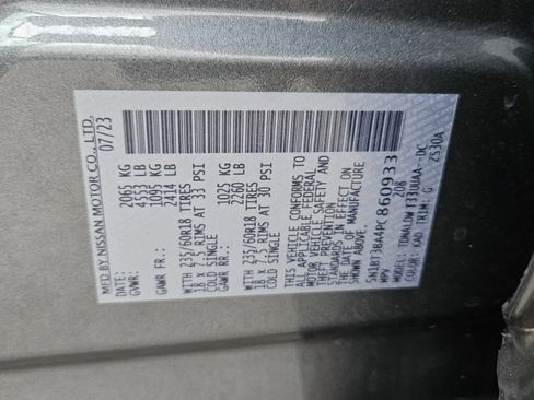 Used 2023 Nissan Rogue SV w/ SV Premium B Package image 7