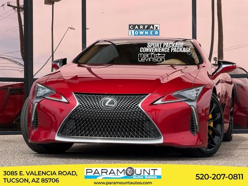 Used 2018 Lexus LC 500 Coupe w/ Sport Package RWD image 1