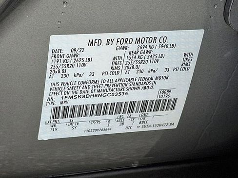 Certified 2022 Ford Explorer XLT w/ Equipment Group 202A image 28