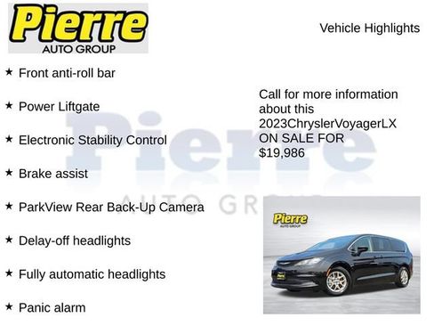 Used 2023 Chrysler Voyager LX FWD image 22