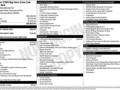Certified 2024 RAM 2500 Big Horn w/ Bed Utility Group image 40
