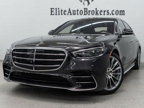 Used 2022 Mercedes-Benz S 500 4MATIC w/ AMG Line Package image 62
