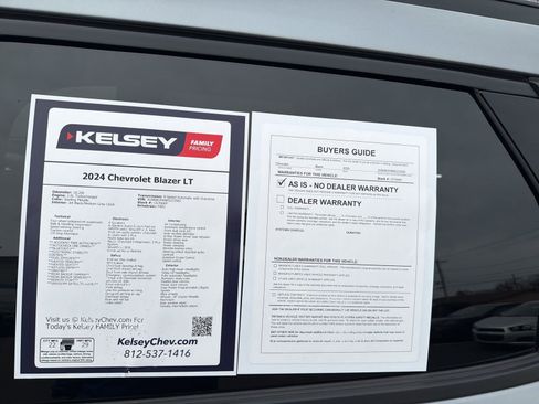 Used 2024 Chevrolet Blazer LT w/ Convenience Package image 34