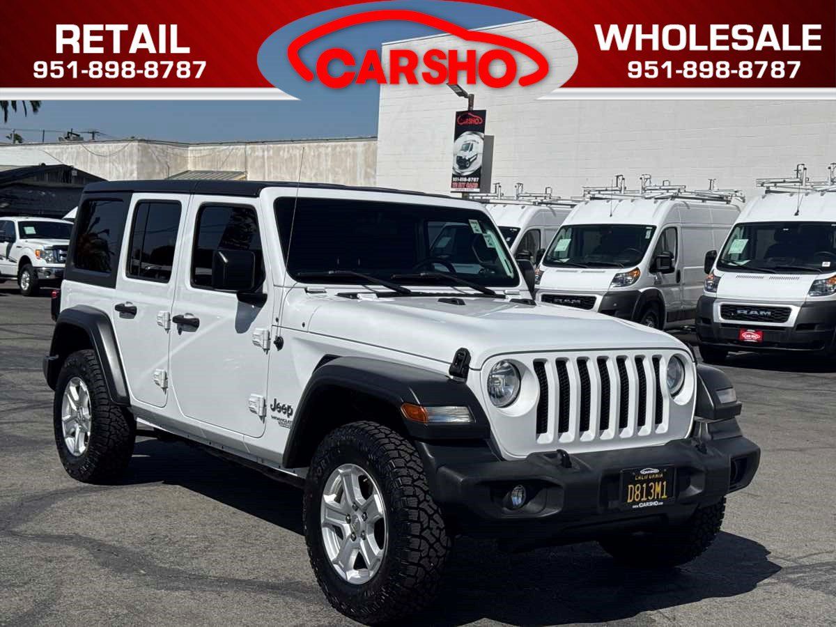 Used 2018 Jeep Wrangler Unlimited Sport S AWD/4WD image 1