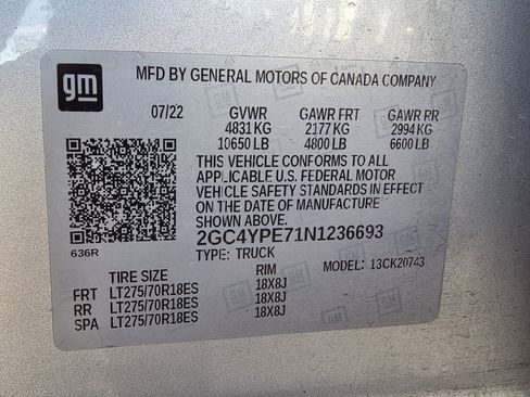 Used 2022 Chevrolet Silverado 2500 LTZ w/ Z71 Off-Road Package image 32