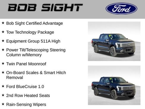 Used 2023 Ford F150 Lightning Lariat w/ Equipment Group 511A High image 3