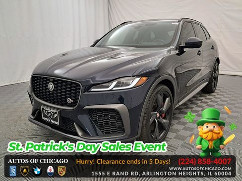 Used 2021 Jaguar F-PACE SVR image 1