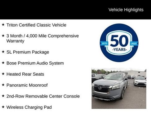 Used 2022 Nissan Pathfinder SL w/ SL Premium Package AWD/4WD image 5