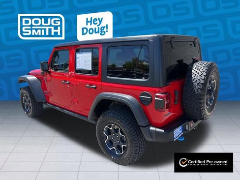 Certified 2023 Jeep Wrangler Unlimited Rubicon 4xe w/ Steel Bumper Group AWD/4WD image 5