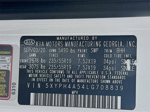 Used 2020 Kia Sorento EX image 37