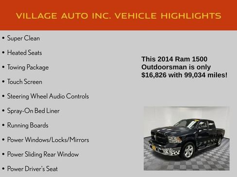 Used 2014 RAM 1500 Outdoorsman image 7