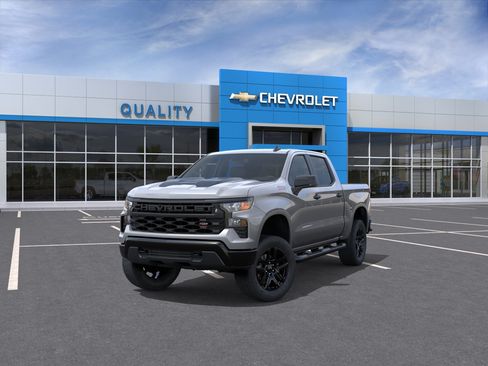 New 2026 Chevrolet Silverado 1500 Custom Trail Boss w/ Turbomax Blackout Package AWD/4WD image 32