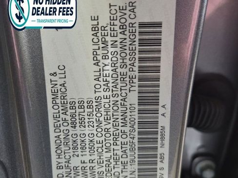 Certified 2025 Acura TLX w/ Technology Package FWD image 27