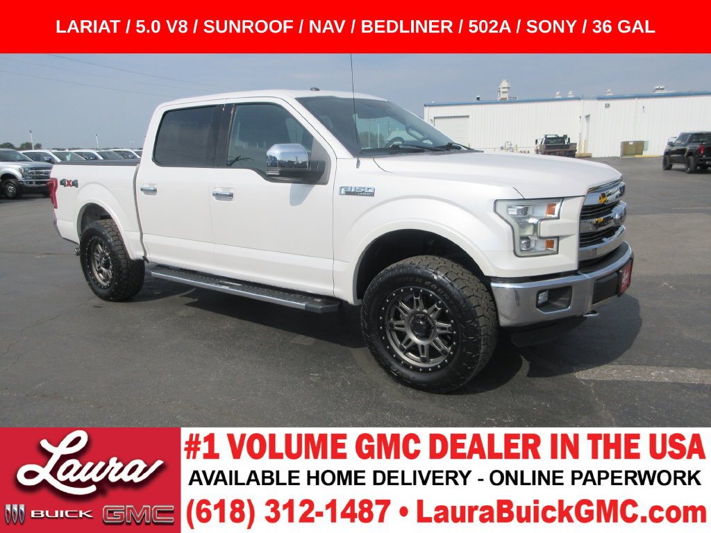 Used 2016 Ford F150 Lariat w/ Equipment Group 502A Luxury AWD/4WD image 1