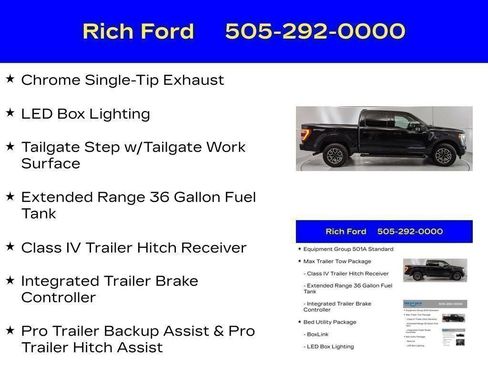Certified 2023 Ford F150 Lariat w/ Max Trailer Tow Package AWD/4WD image 92